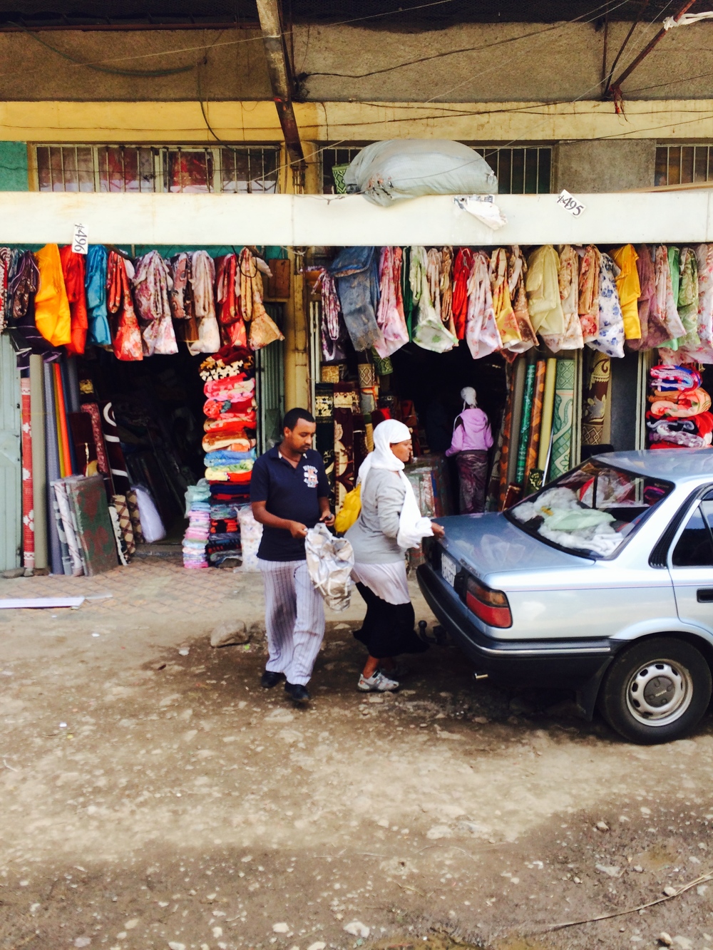 Shola Market Textile Shops