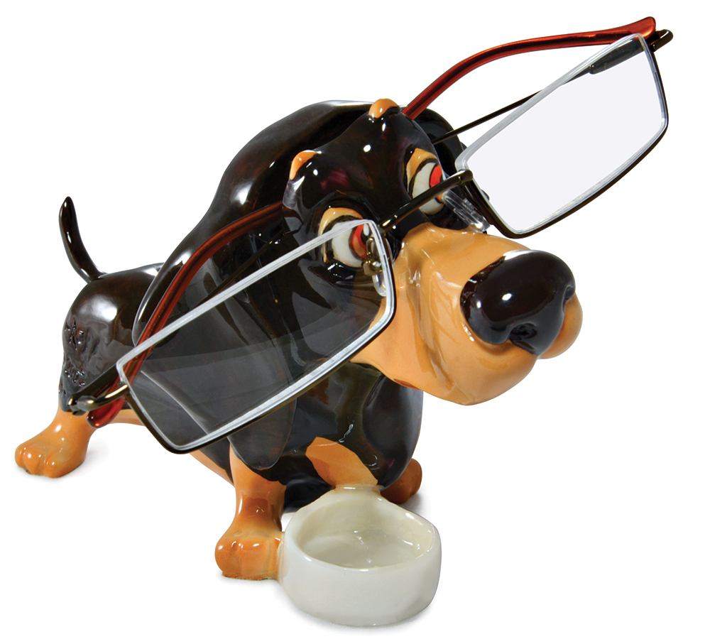 Dauchshund Figurine In Sun Glasses