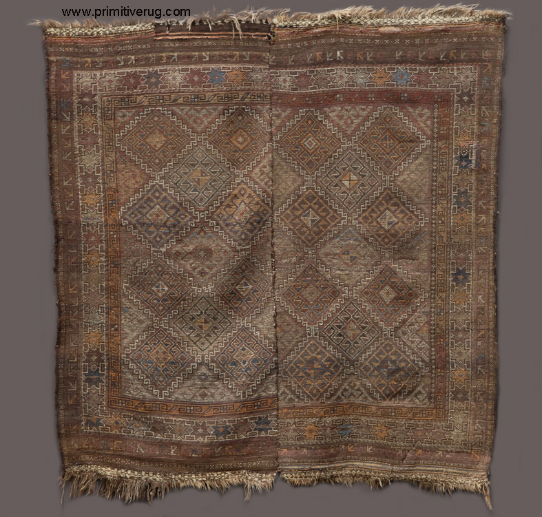 Baluch Two Piece Bedding Rug Back