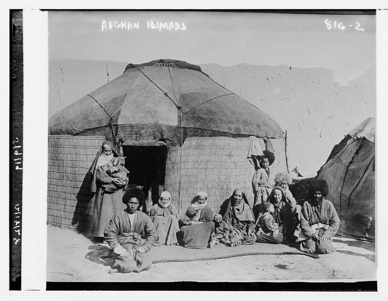 Nomad Yurt AfghanistanLC-DIG-ggbain-03997  Library of Congress Prints and Photographs Division Washington