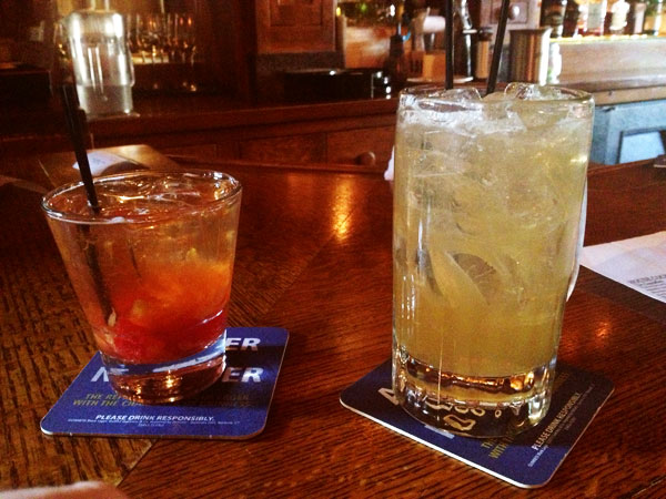 Stone Mad Pub - Old Fashioned and the Charles Dickens