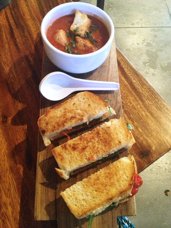 TownHall - Grilled Cheese Bars and Roasted Tomato Soup