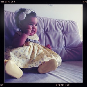 baby yellow dress II 