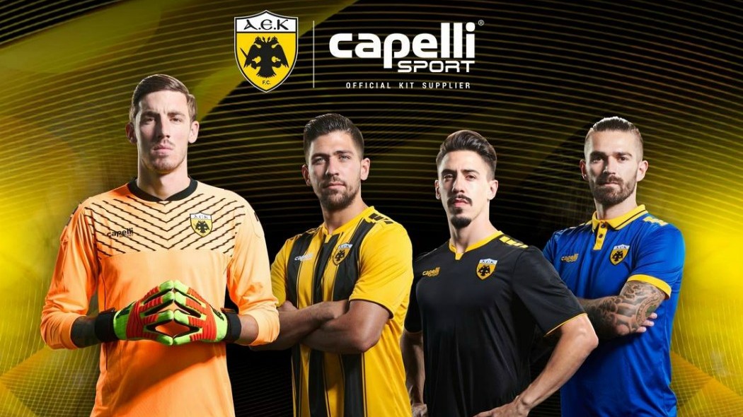 AEK reveal new jersey designs for 2018 