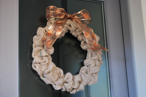 Copper Feather Ribbon
