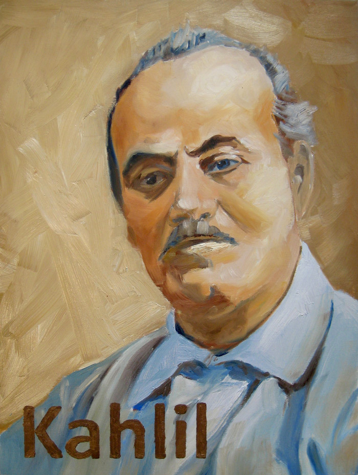 Kahlil Oil Portrait