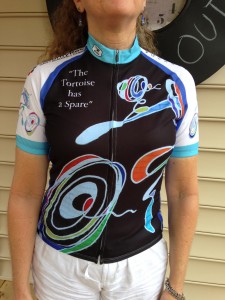 Get Your Limited Edition Cycling Jersey "Tortoise Has a Spare" 