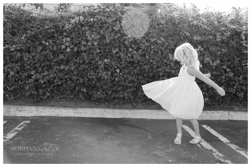  San Diego Family Photography | Girl Dancing In The Street 