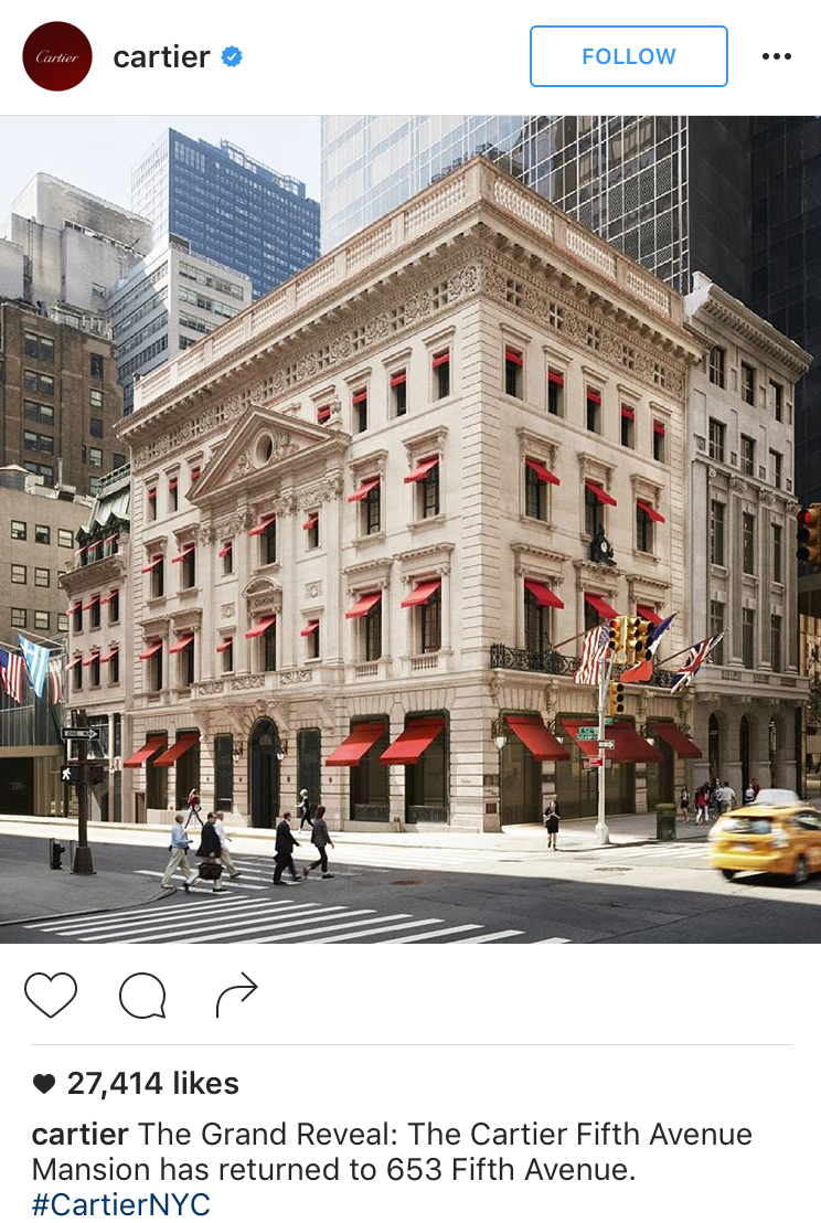 cartier nyc 5th ave