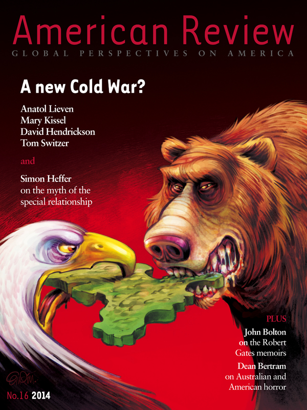 Illustration on The New Cold War between Russia and the USA for The American Review by and © Copyright Anton Emdin 2014.  All Rights Reserved.  Please do not reproduce without express written permission.