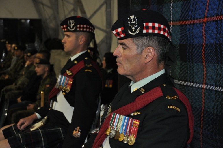 During the Honourary Colonel's address, CWO O'Connor reflects on the position he is about to assume