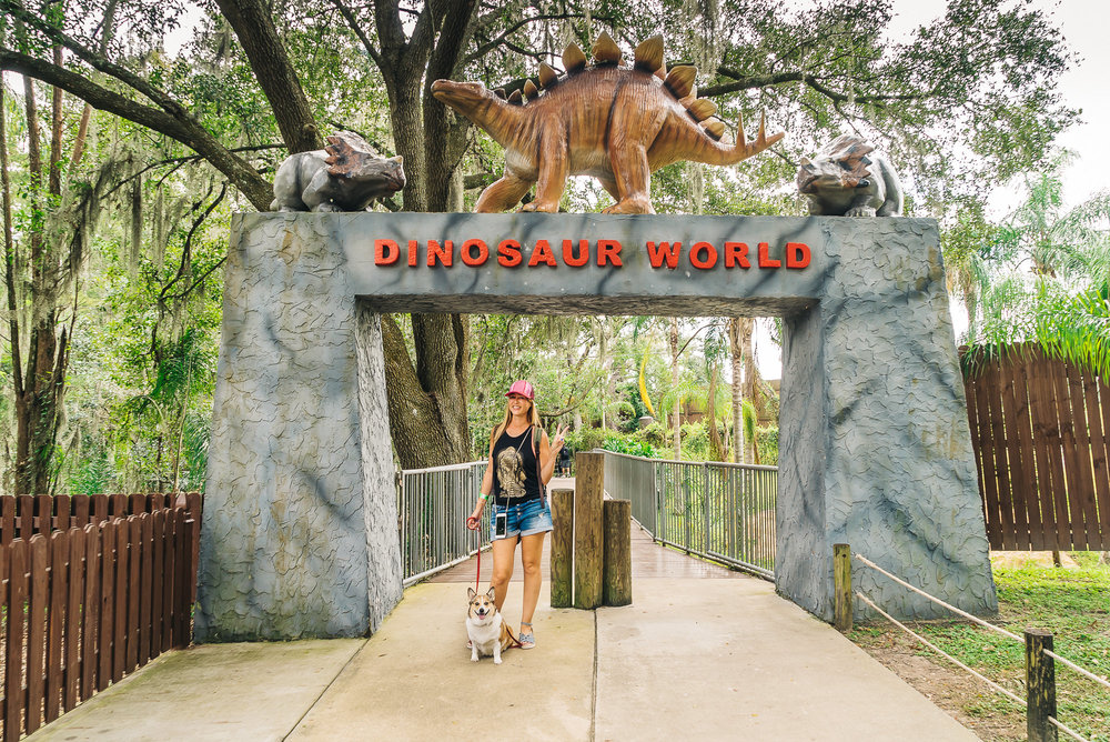 Pet Friendly Dinosaur World Theme Park in Florida