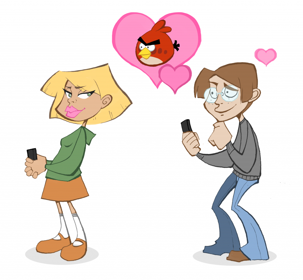 Angry Birds artikkelin kuvitus