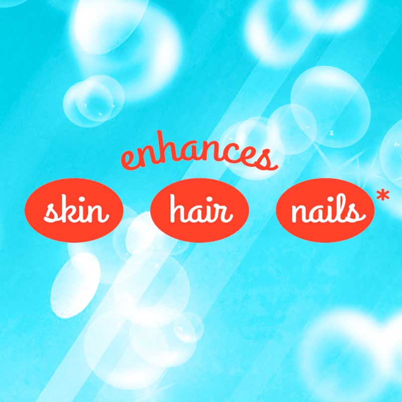 Enhances Hair, Skin, & Nails