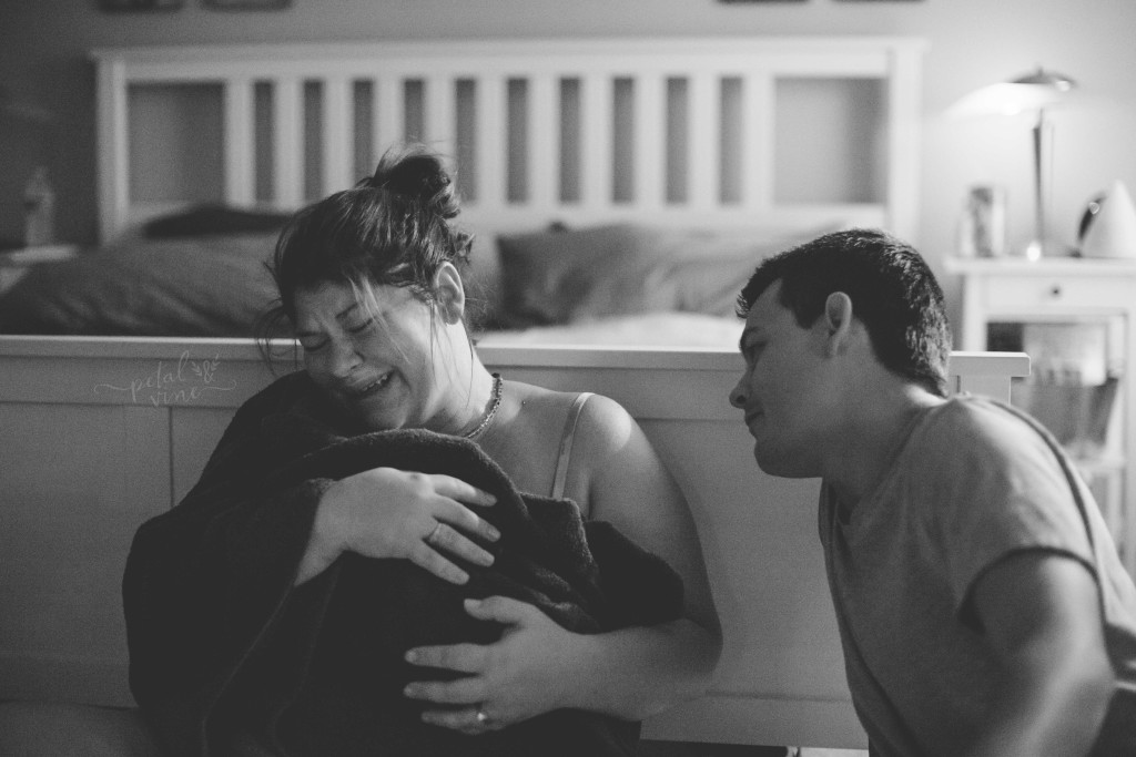 Tampa Birth Photographer: Baby Aurora's Home Birth