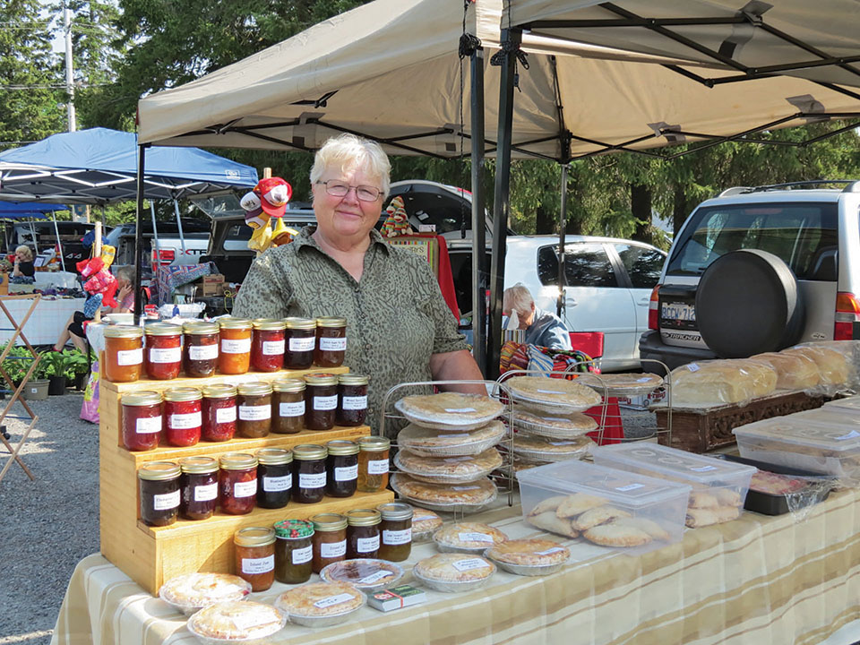 Market organizer Christine Hass has seen an increase in vendors from eight in the first year to more than 50 this summer.