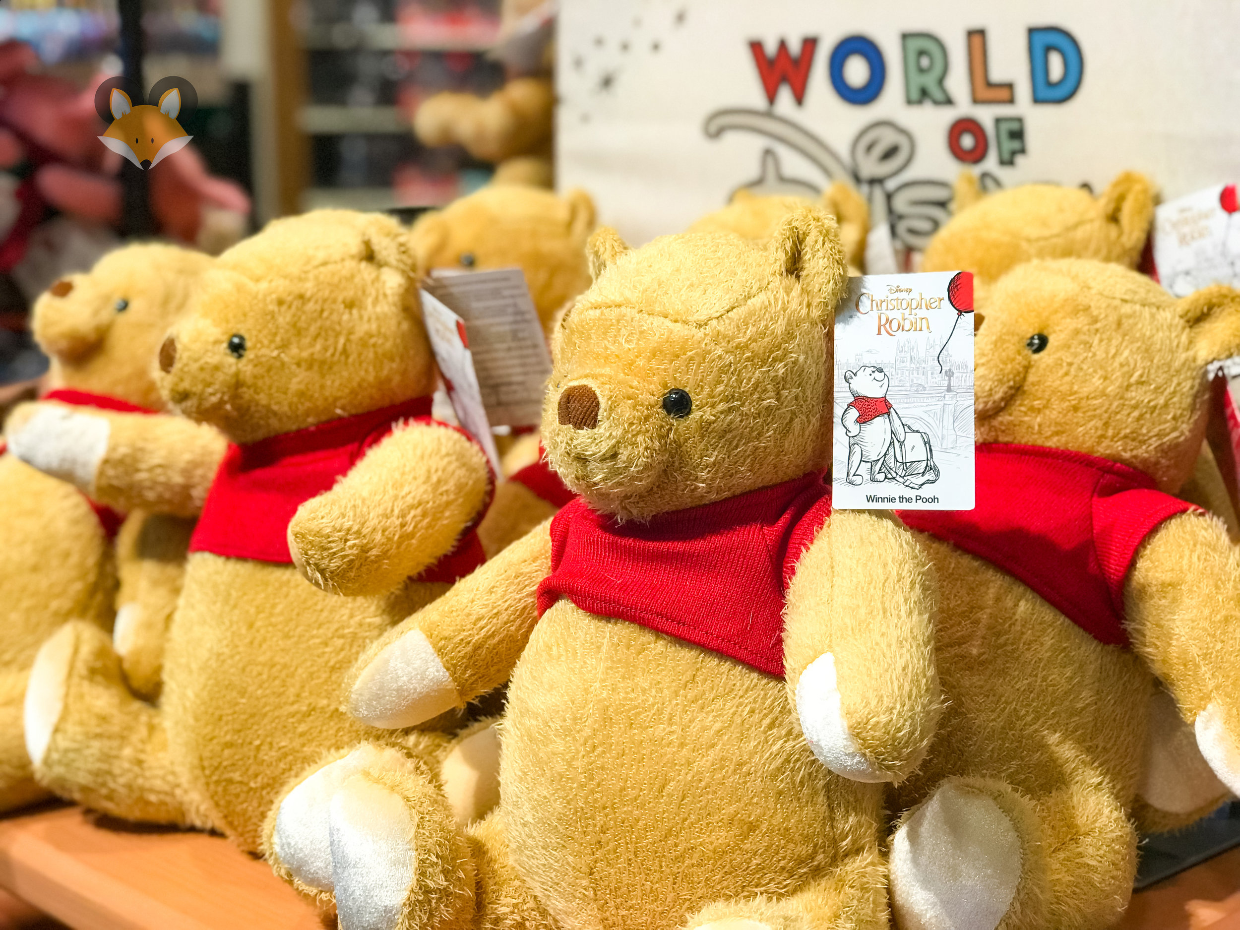 New Christopher Robin Plush Toys are 