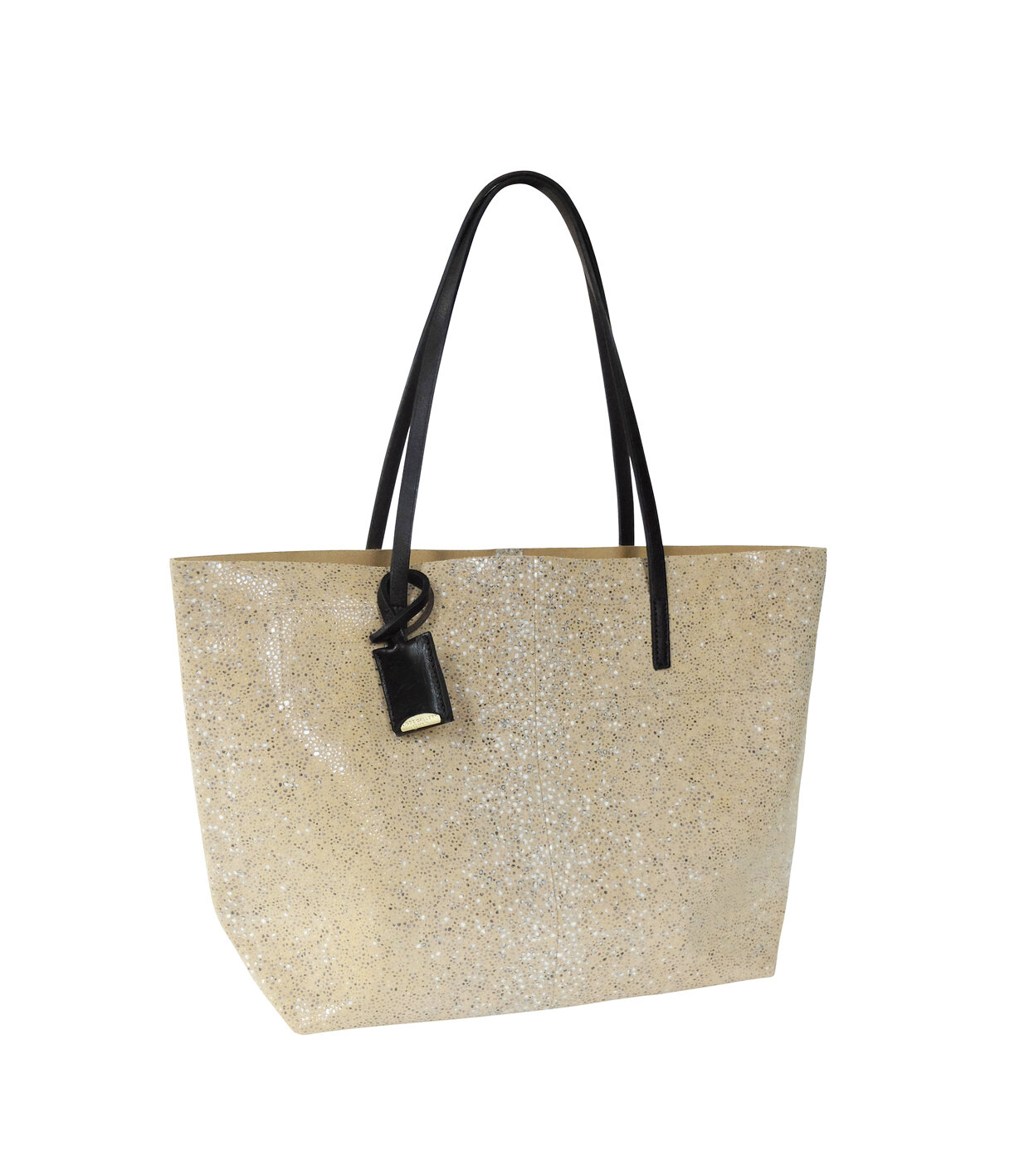 GOUVERNEUR S - GALUCHAT - PRINTED SUEDE - CHAMPAGNE — Linde Gallery St-Barth