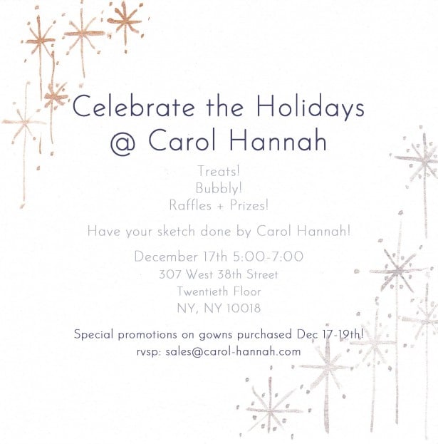 Holiday 2015 invitation doodle