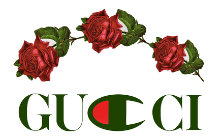 gucci flower logo