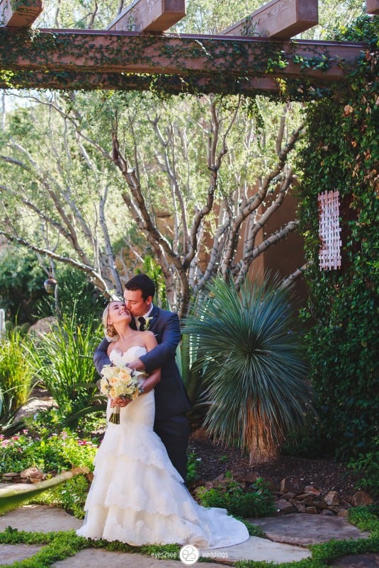Arizona bride and groom