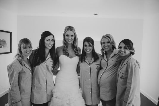 arizona bride bridal party