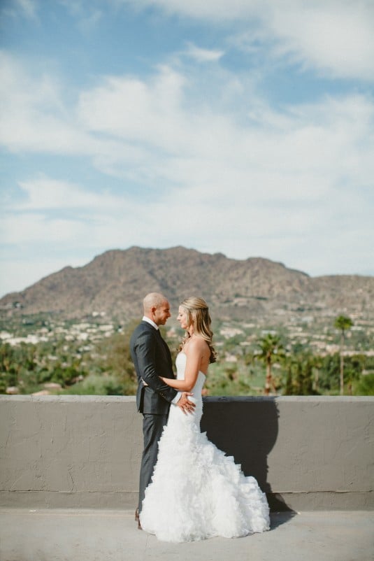 arizona bride and groom