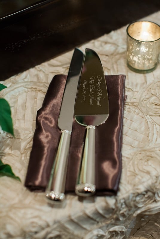 wedding cake knives
