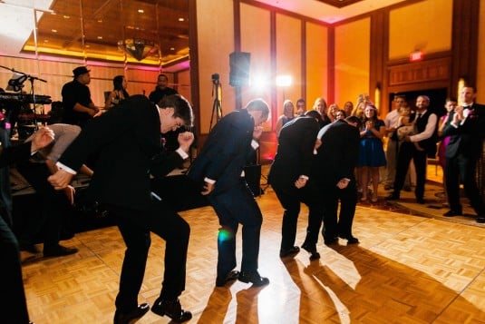 groomsmen dance