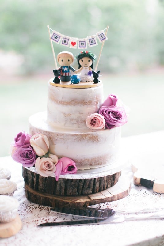 Sedona Wedding cake