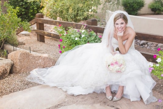 Scottsdale Bride in gown