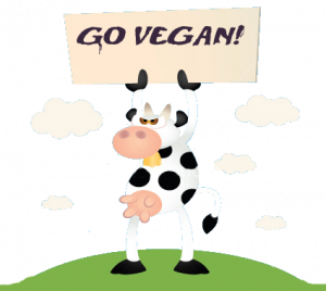 Vegan Cow Care of: http://www.veganmonth.com