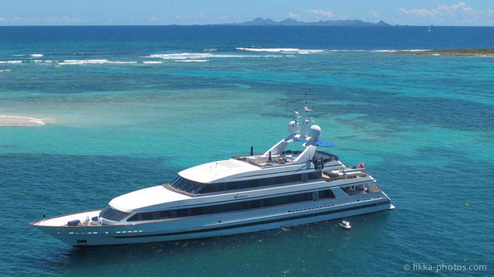 Mega yacht - st barth - st maarten - billionaire - yachting
