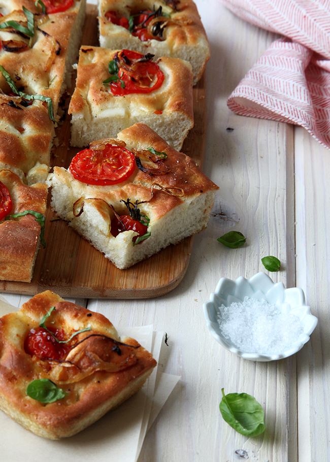 Herb and Tomato Focaccia — Style Sweet CA