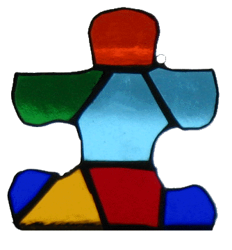puzzle piece window