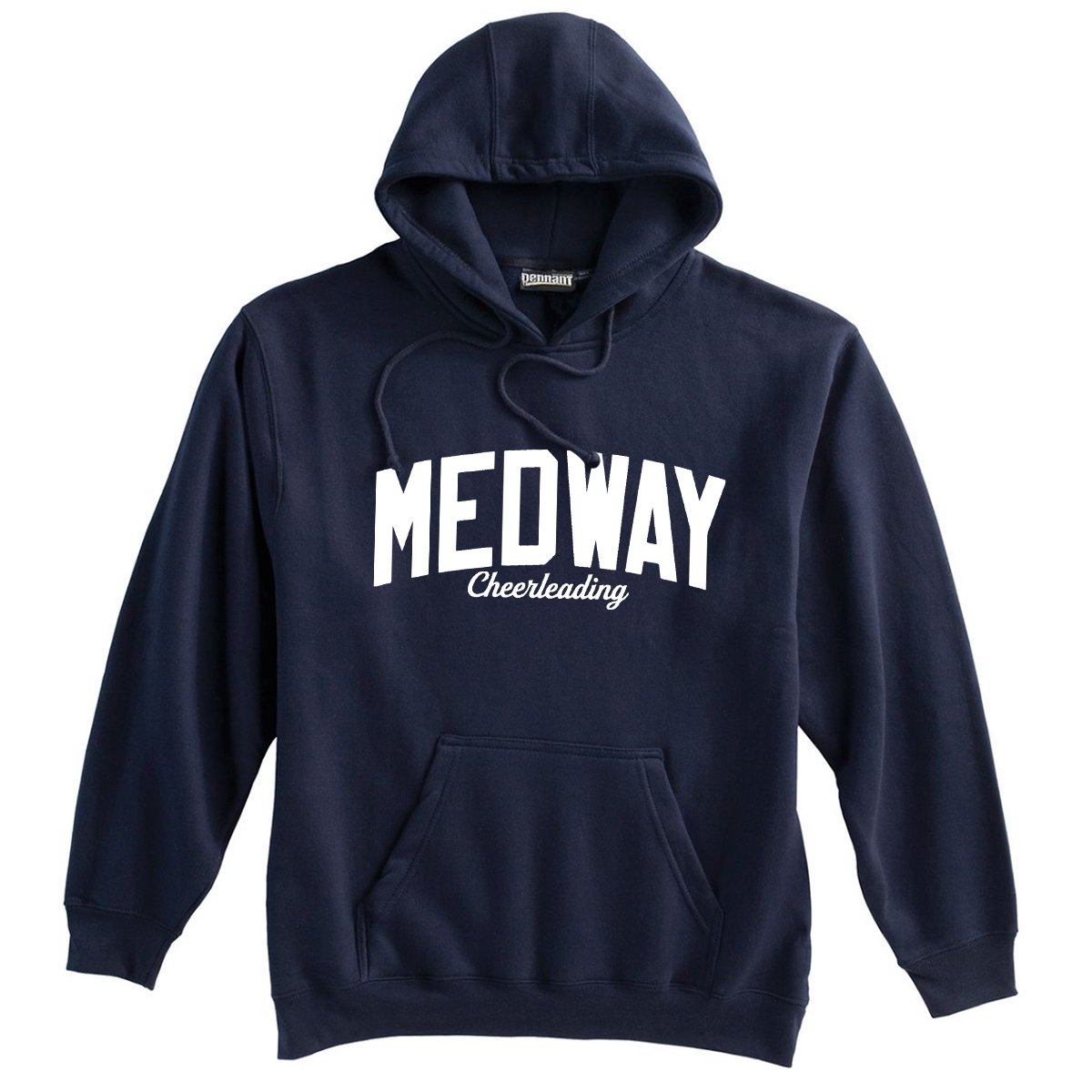 Medway Colts Navy Cheerleading Hoody (Tackle Twill Script