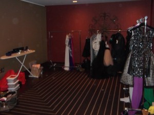 Racks of gowns!!