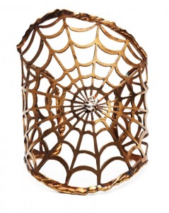 Spiderweb Cuff by Gara Danielle