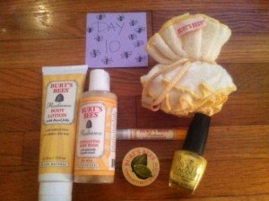 Day 10 Giveaway Goodies