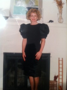 Cheryl in 1992!