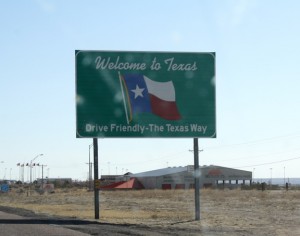 We're in Texas, y'all!