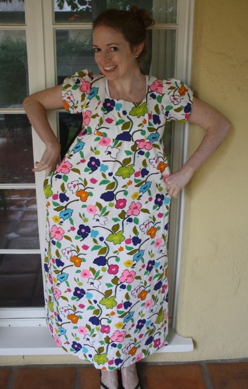 New Dress A Day - $1 Remake - Vintage Dress