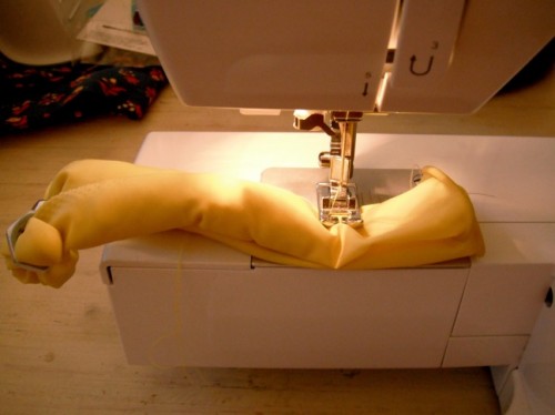 New Dress a Day - DIY - Vintage Dress - Kenzo Copycat - Final Stitches164