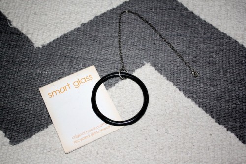 New Dress A Day - DIY - Vintage Dress - Smart Glass Necklace Giveaway