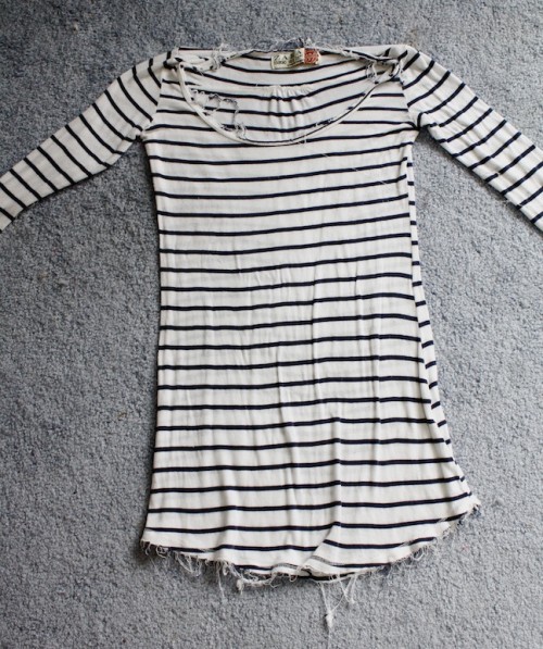 New Dress A Day - DIY - Anthropologie - Copycat - Striped Shirt - 57
