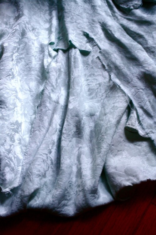 New Dress A Day - DIY - Vintage Dress - Shredded Skirt - 37