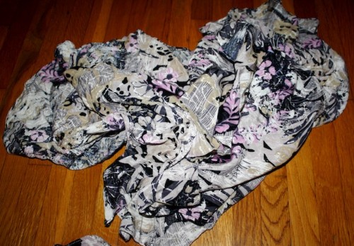 New Dress A Day - DIY - Vintage Dress - Skirt Scraps - 35