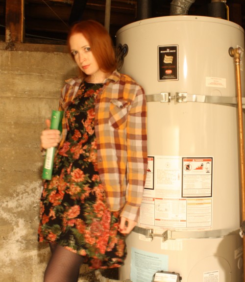 New Dress A Day - DIY - Halloween Costumes - Angela Chase - Waiting in the Boiler Room