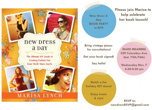Book Launch - NY - New Dress A Day