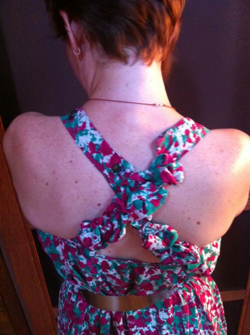 New Dress A Day - DIY - Summer Sundress - Goodwill